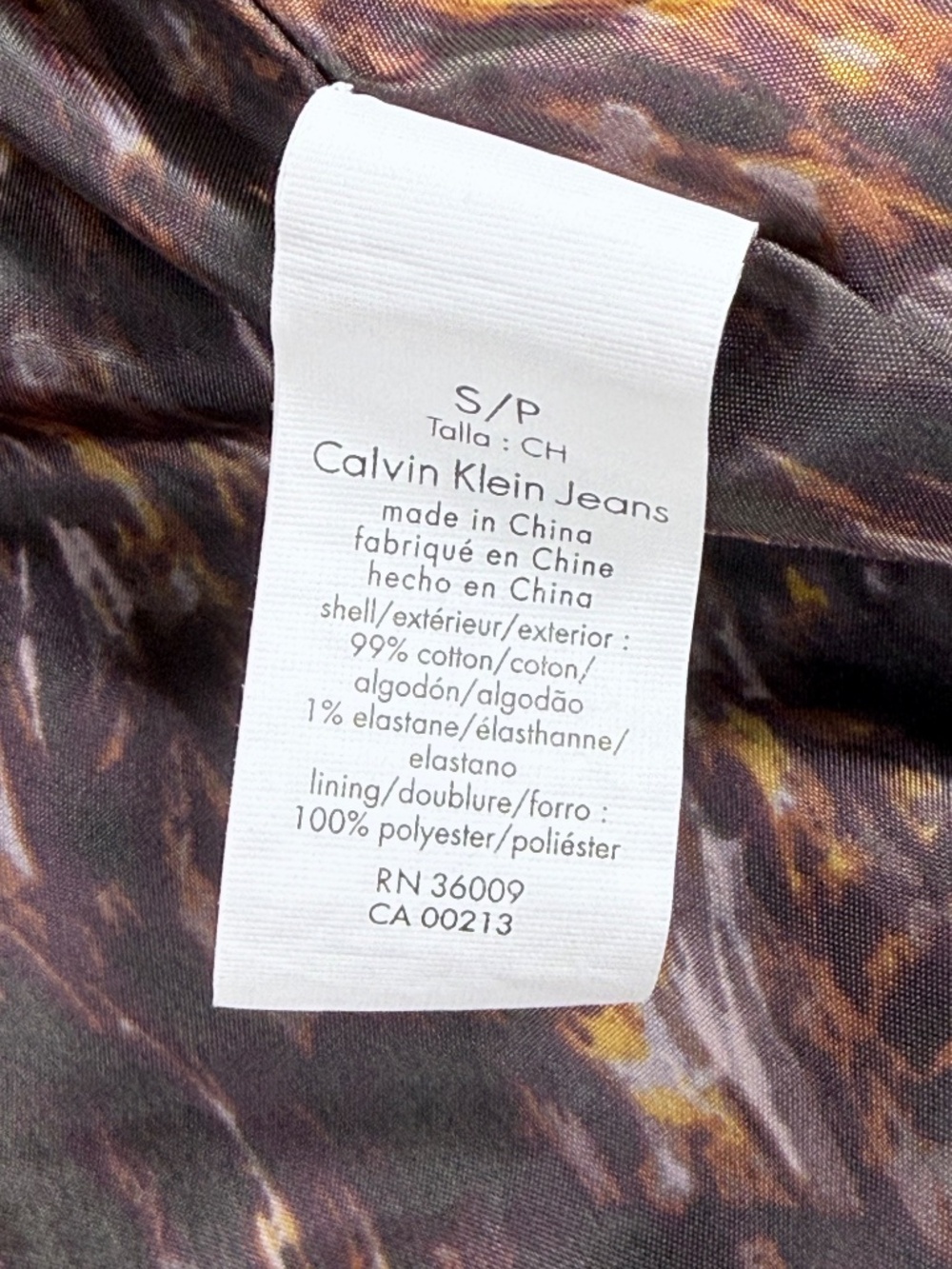 Calvin Klein Jeans Gray Corduroy Blazer Jacket Fitted Single Button Sz S - Picture 2 of 5